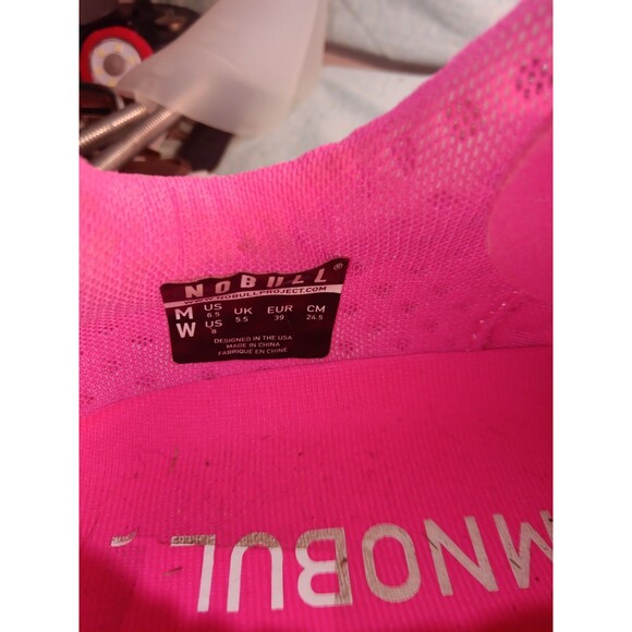 Nobull Outwork Edge Mens Size 6.5 Womens 8 Pink Athletic Trainer Sneakers - Picture 6 of 6